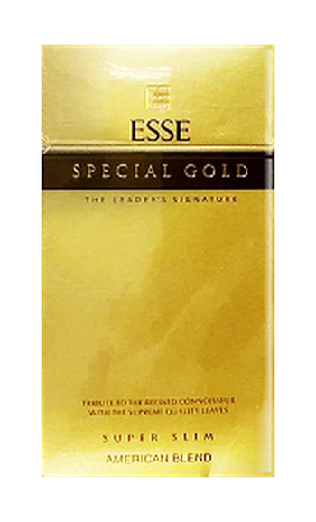 ESSE Special Gold super slim pack