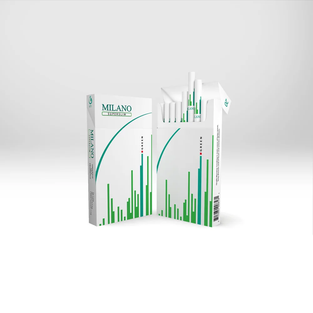 Milano Green Menthol Superslim pack