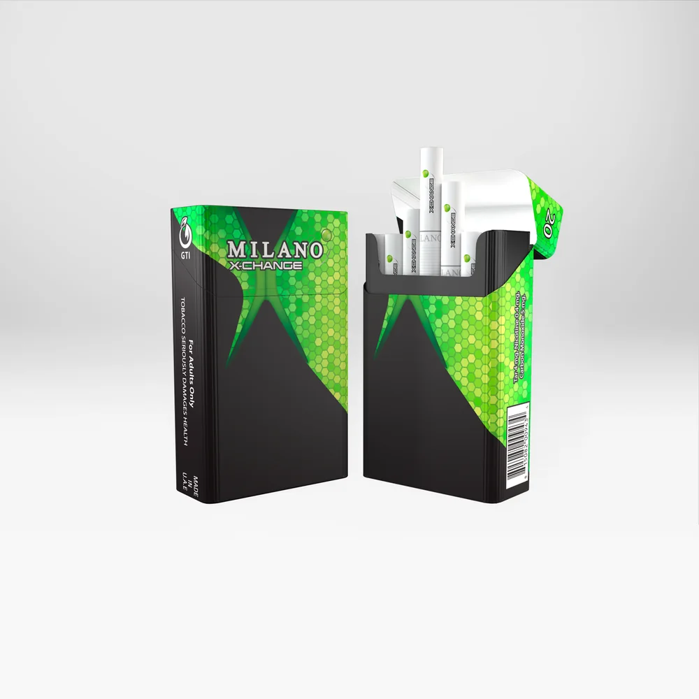 Milano X-Change Menthol Kings Size pack