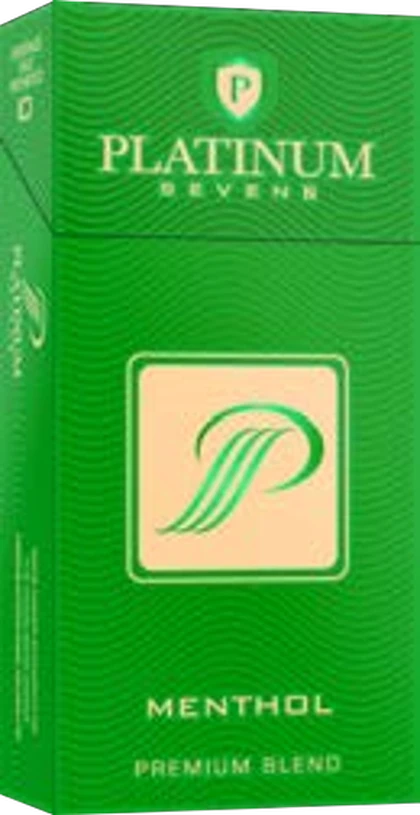 Platinum 7 Menthol 100's Soft Pack
