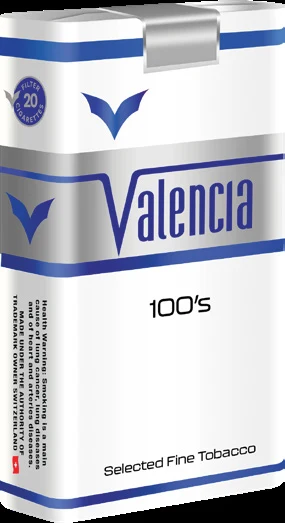 Valencia Blue 100's Soft Pack