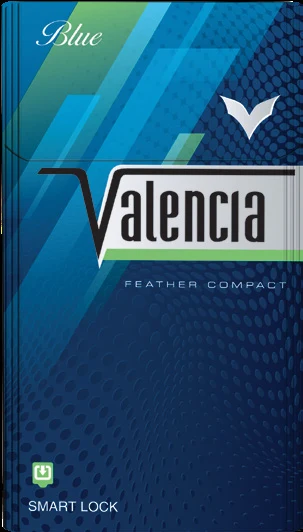 Valencia Feather Blue Compact