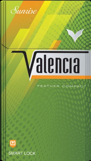 Valencia Feather Sunrise Compact