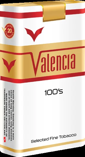 Valencia Red 100's Soft Pack