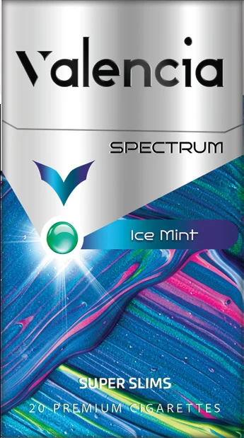 Valencia Spectrum Ice Mint Super Slims Capsules