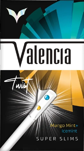 Valencia Twist Mango Mint Super Slims Capsules
