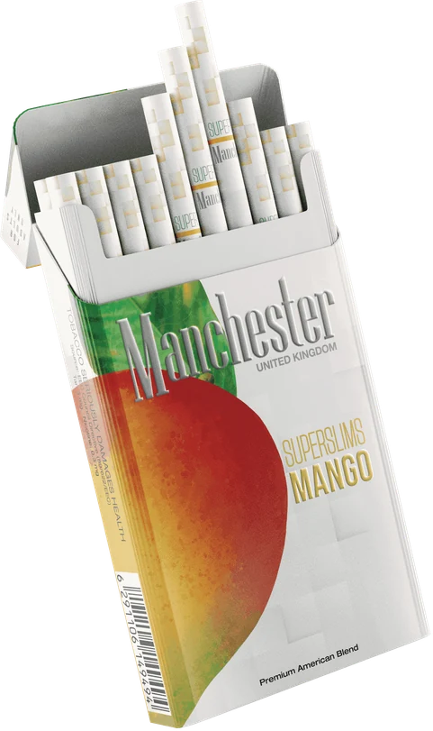 Manchester Super Slim Fruity Mango pack