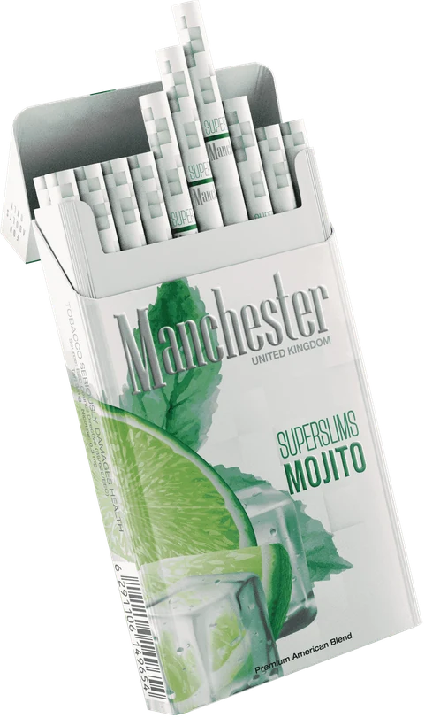 Manchester Super Slim Fruity Mojito pack