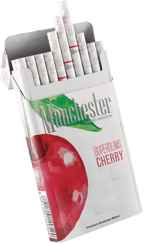 Manchester Super Slim Fruity Cherry pack