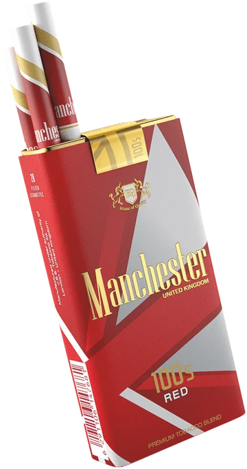 Manchester 100's Uplift Red pack
