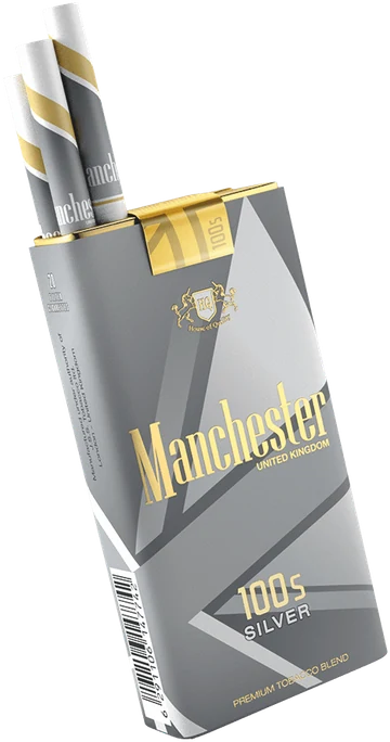 Manchester 100's Uplift Silver pack
