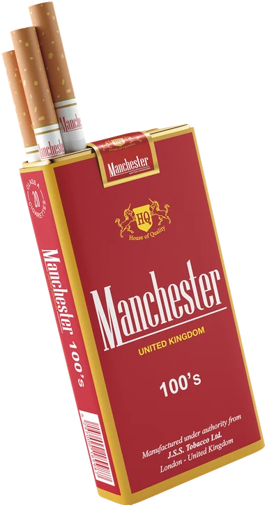 Manchester 100's Red pack