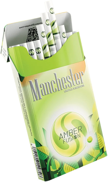 Manchester Super Slim Single Capsule Amber Fusion pack