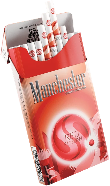 Manchester Super Slim Single Capsule Red Fusion pack