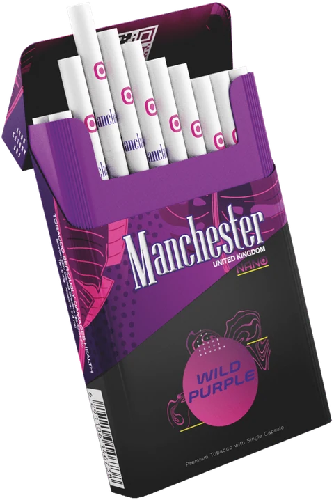 Manchester Nano Capsule Purple pack