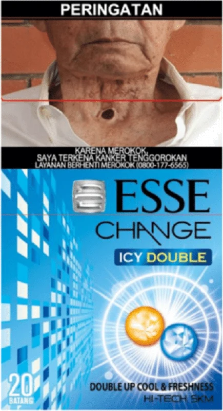 ESSE Change Icy Double Up Cool Freshness Capsules Flavored Kretek