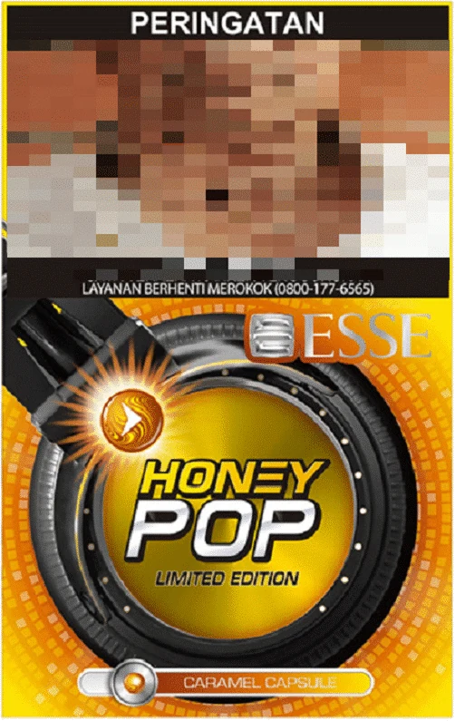 ESSE Honey Pop Caramel Menthol Capsule Kretek
