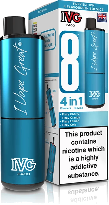 E-Cigarettes & Vape IVG 2400 4in1 Fizzy