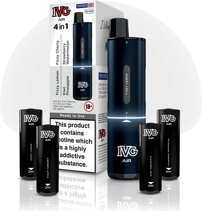 E-Cigarettes & Vape IVG Air 4in1 Black