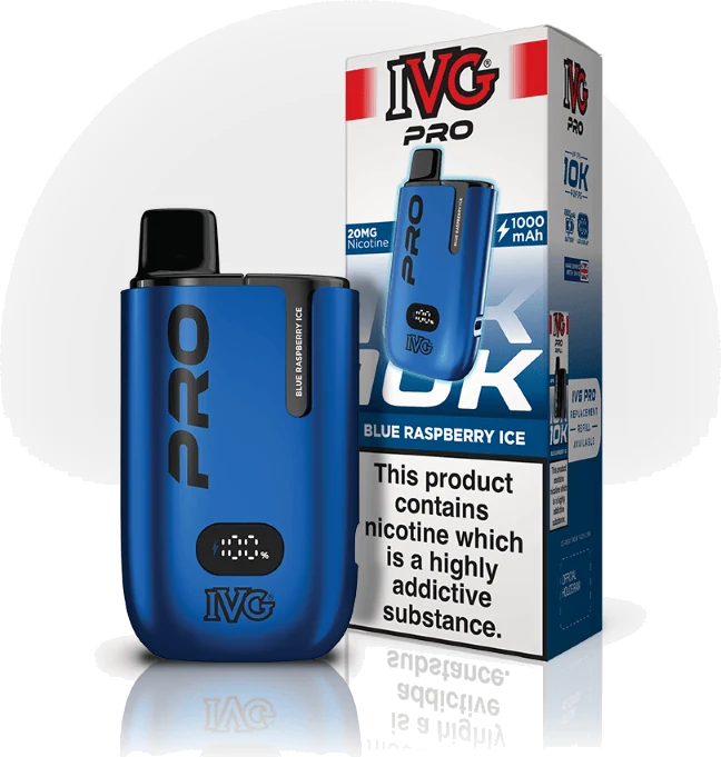 E-Cigarettes & Vape IVG Pro Blue Raspberry Ice