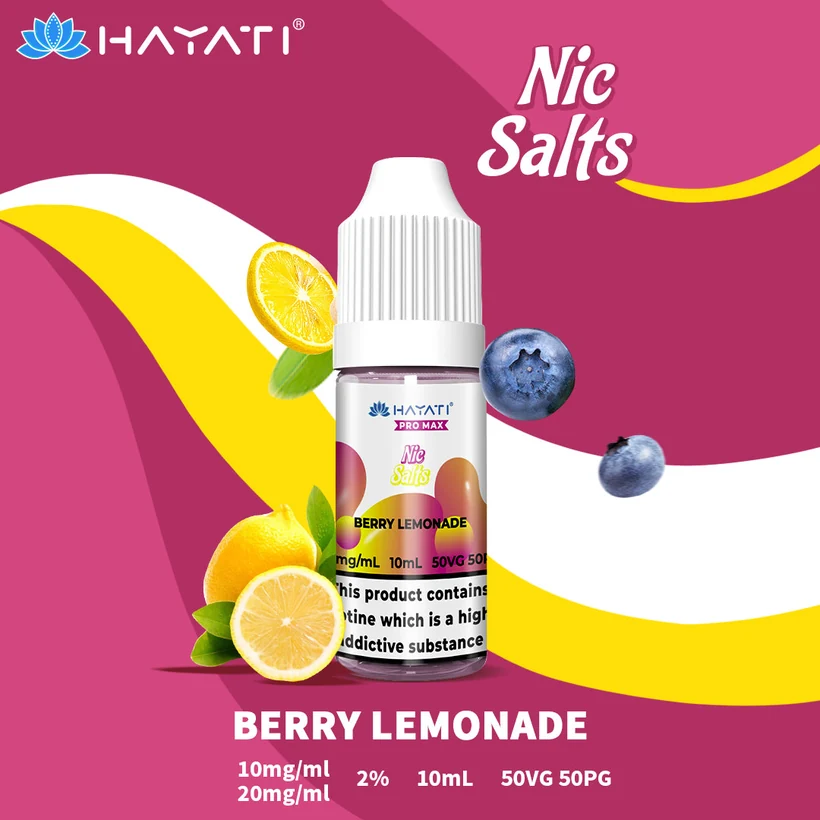 E-Cigarettes & Vape Pro Max Nic Salts