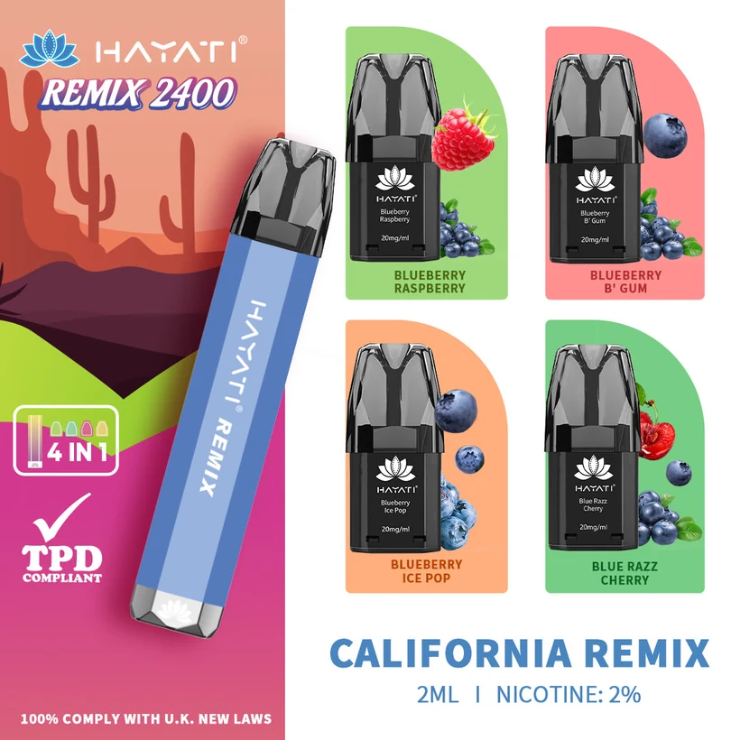 E-Cigarettes & Vape Remix 2400