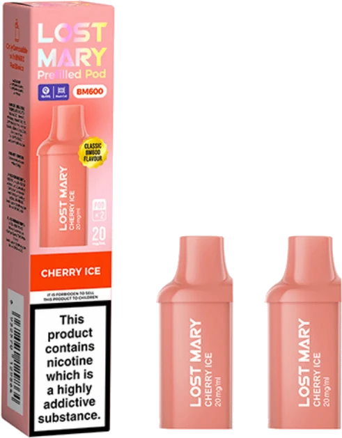 E-Cigarettes & Vape Lostmary bm600 Cherry Ice