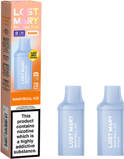 E-Cigarettes & Vape Lostmary bm600 Marybull Ice