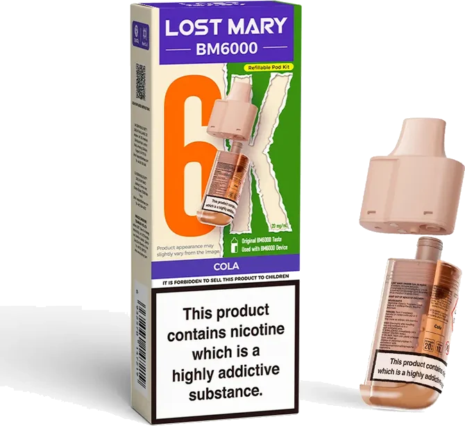 E-Cigarettes & Vape Lostmary bm6000 Cola